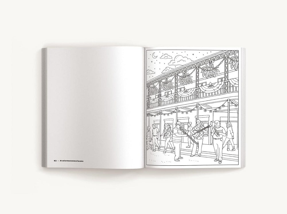 Color Me New Orleans: A Crescent City Coloring Book