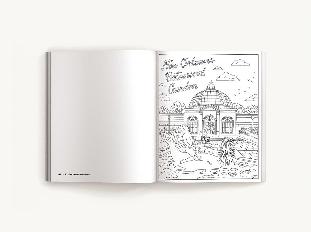 Color Me New Orleans: A Crescent City Coloring Book