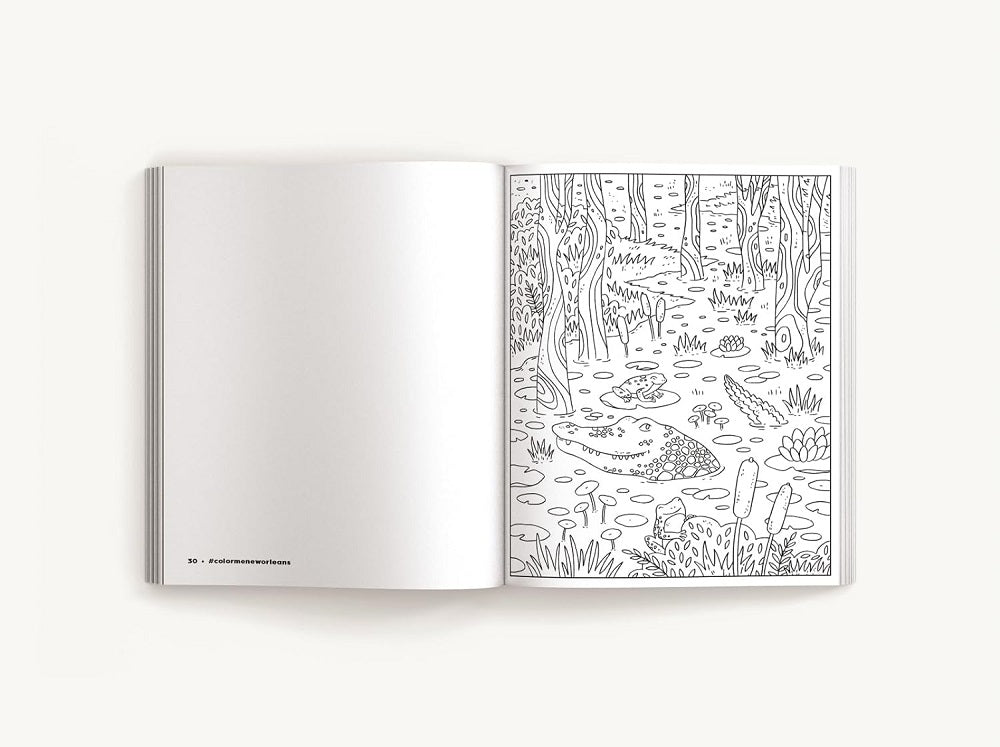 Color Me New Orleans: A Crescent City Coloring Book