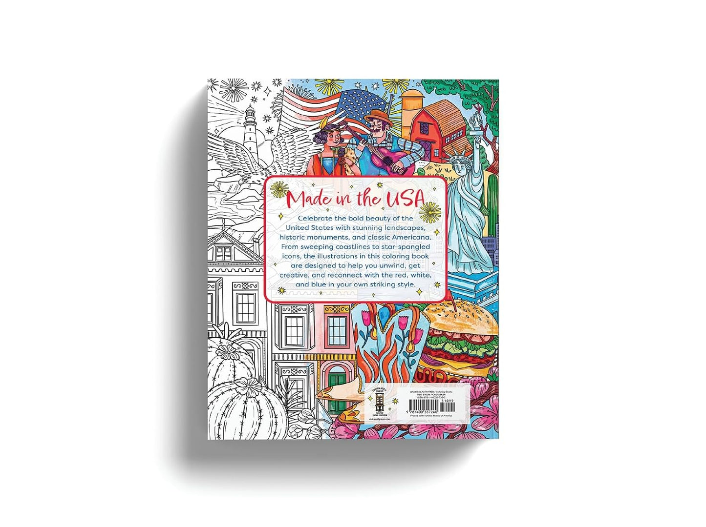 Color Me USA: 50 Adventurous Coloring Pages