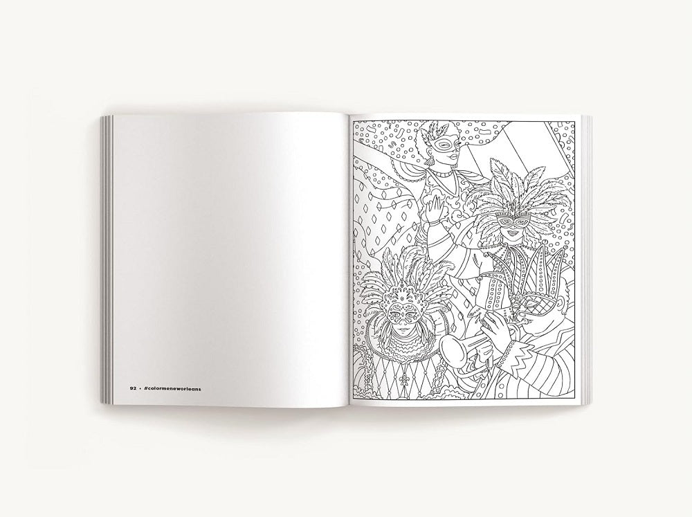 Color Me New Orleans: A Crescent City Coloring Book