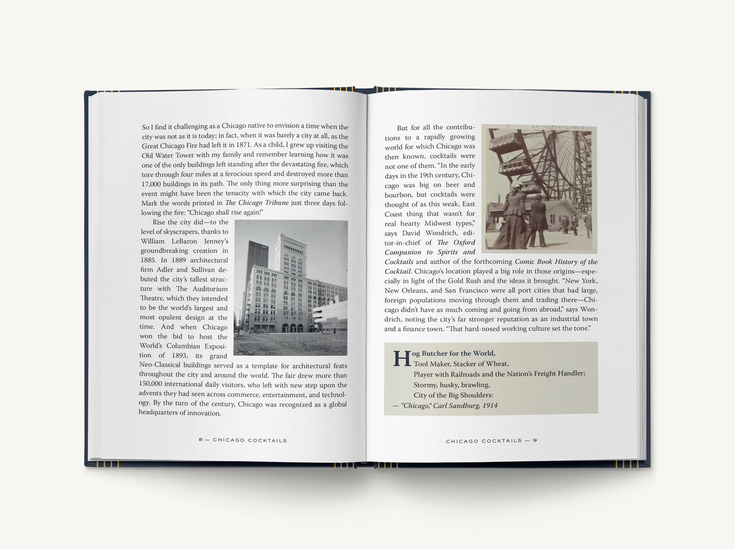 Chicago Cocktails: An Elegant Collection of Over 100 Recipes Inspired by the Windy City