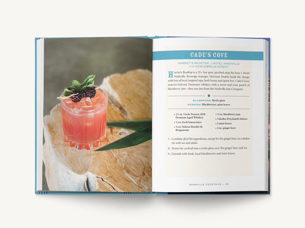 Nashville Cocktails: An Elegant Collection of Over 100 Recipes Inspired by Music City