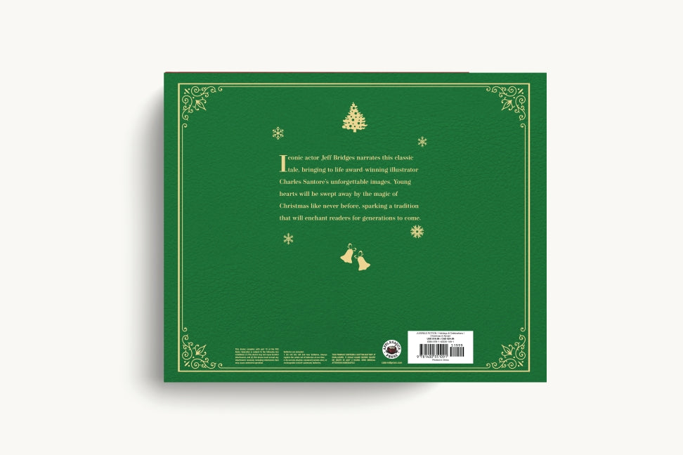 The Night Before Christmas Press & Play Storybook: The Classic Edition Hardcover Book Narrated by Jeff Bridges