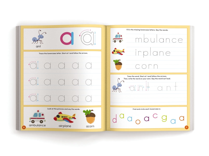 Big Handwriting Practice Workbook for Kids: Pen Control, Letter Tracing, Writing Activities, and More!