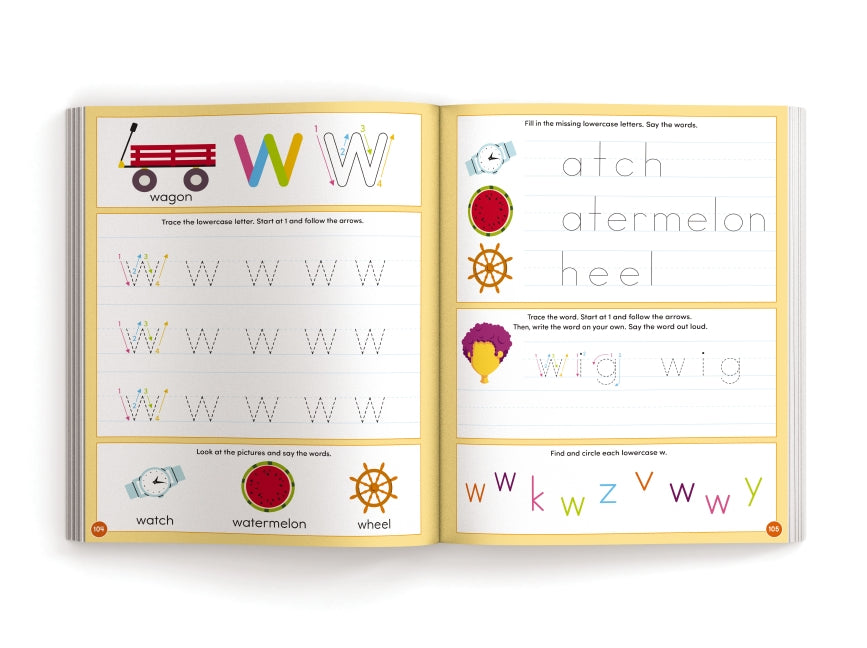 Big Handwriting Practice Workbook for Kids: Pen Control, Letter Tracing, Writing Activities, and More!
