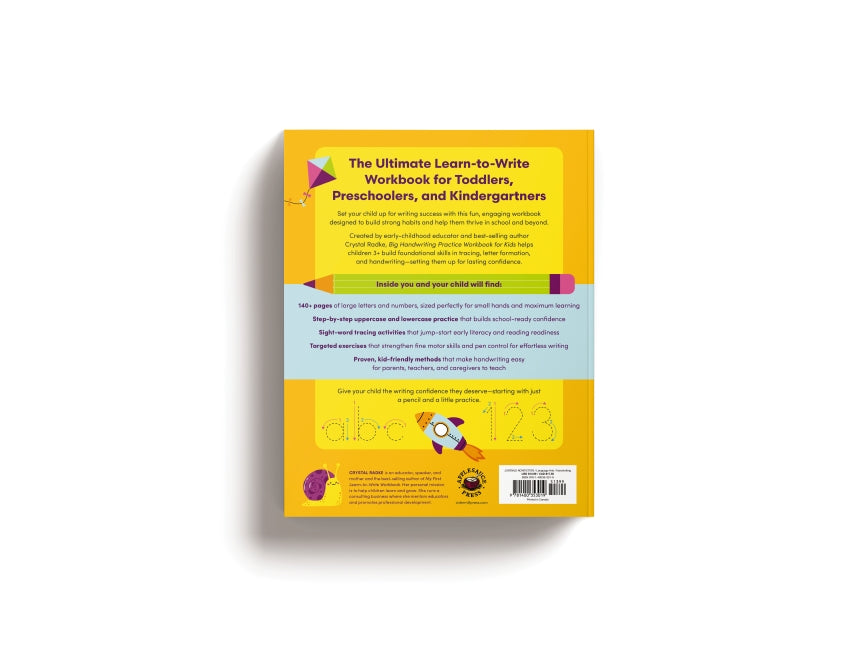 Big Handwriting Practice Workbook for Kids: Pen Control, Letter Tracing, Writing Activities, and More!