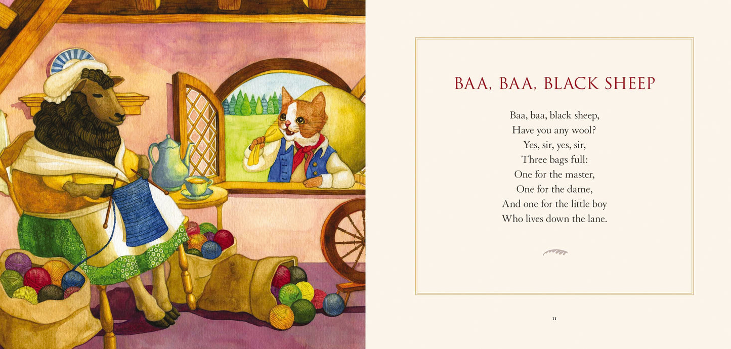 The Classic Collection of Mother Goose Nursery Rhymes: Over 100 Cherished Poems and Rhymes for Kids and Families