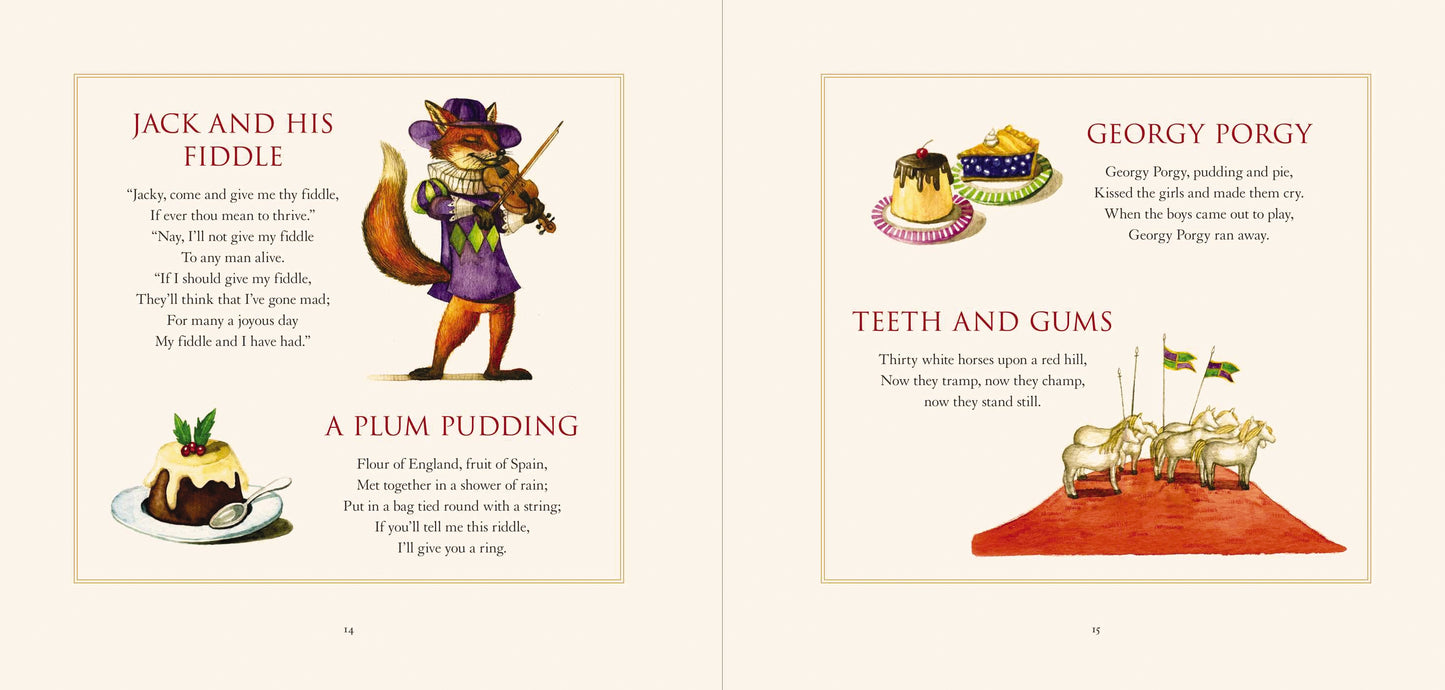 The Classic Collection of Mother Goose Nursery Rhymes: Over 100 Cherished Poems and Rhymes for Kids and Families