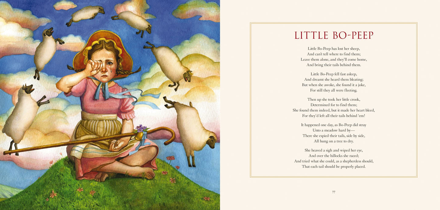 The Classic Collection of Mother Goose Nursery Rhymes: Over 100 Cherished Poems and Rhymes for Kids and Families