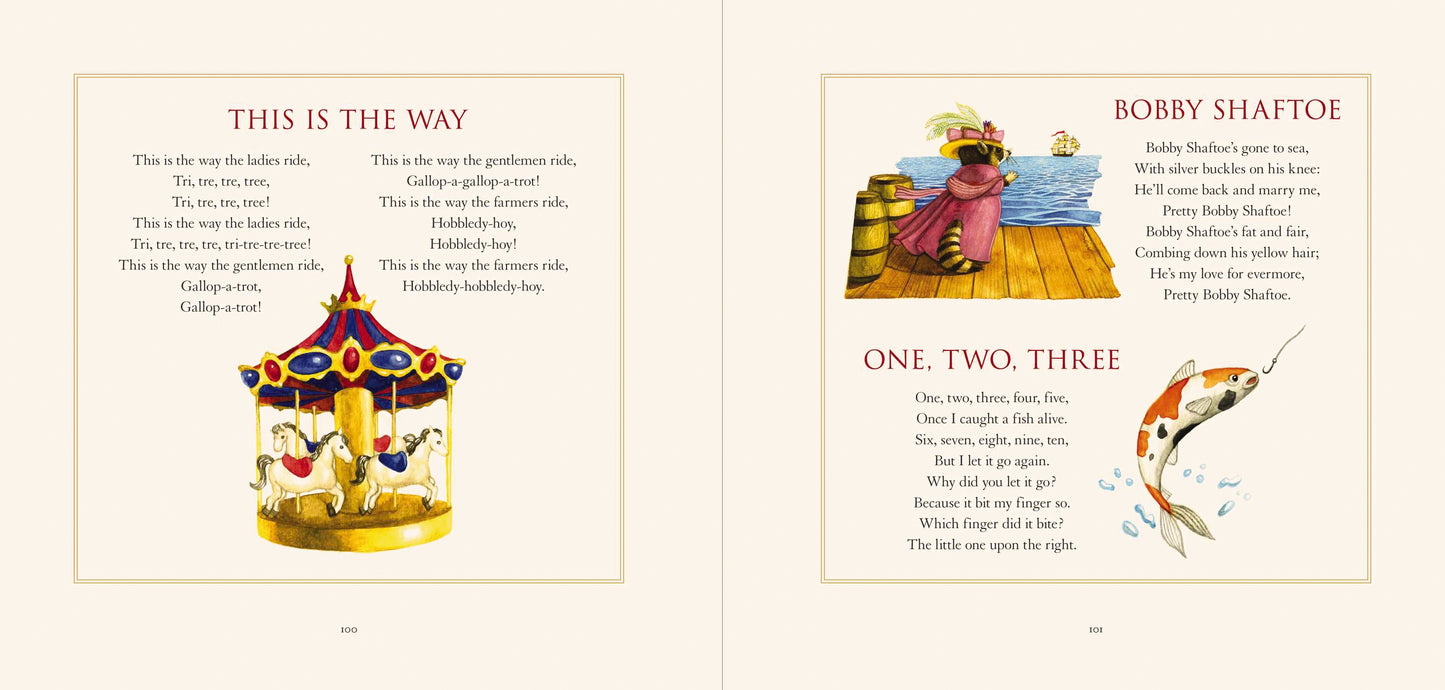 The Classic Collection of Mother Goose Nursery Rhymes: Over 100 Cherished Poems and Rhymes for Kids and Families