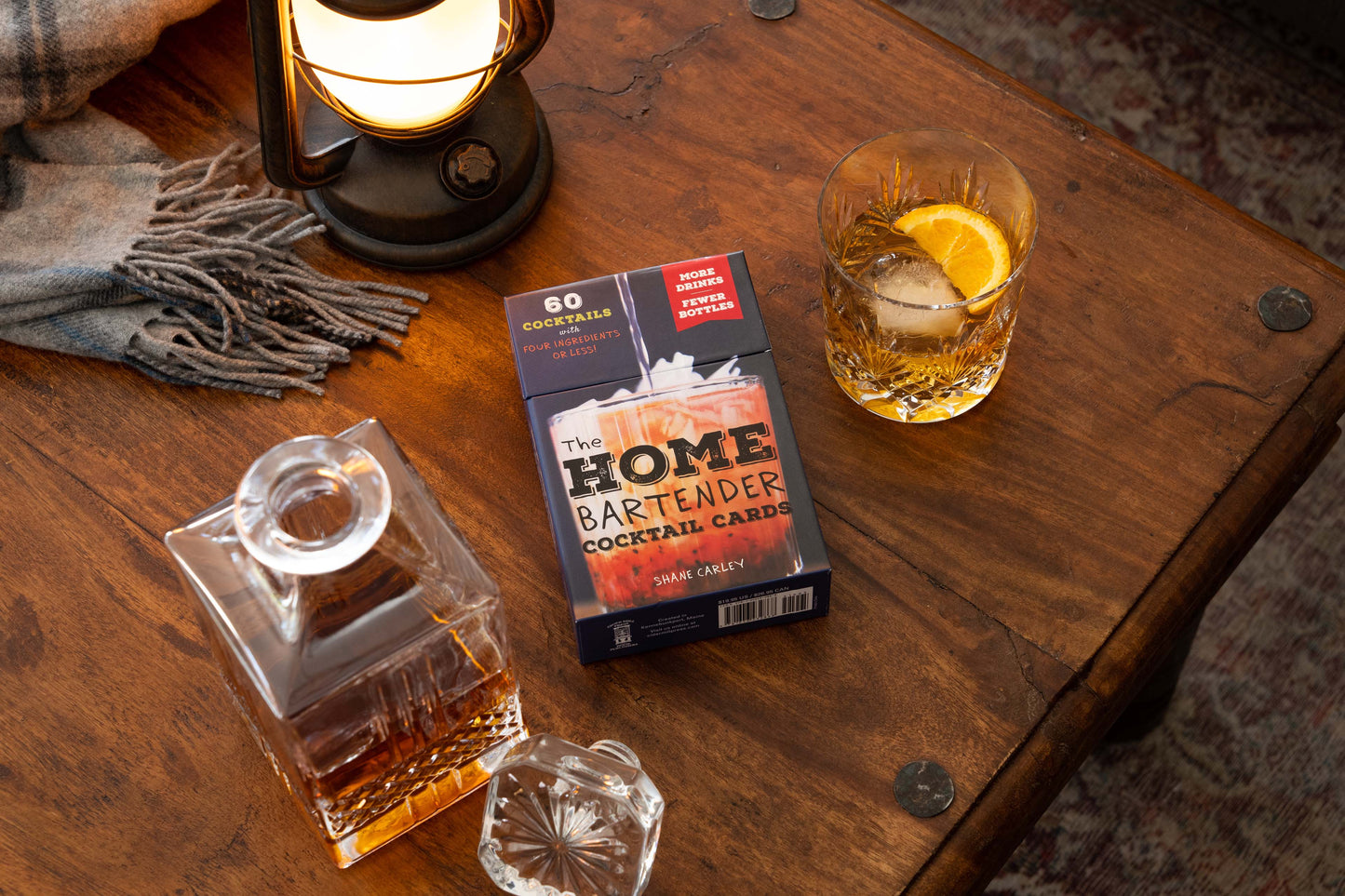 The Home Bartender Cocktail Cards: 60 Cocktails with Four Ingredients or Less