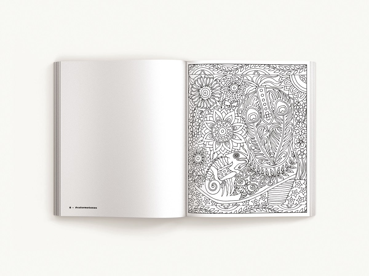 Color Me Texas: A Lone Star State Coloring Book