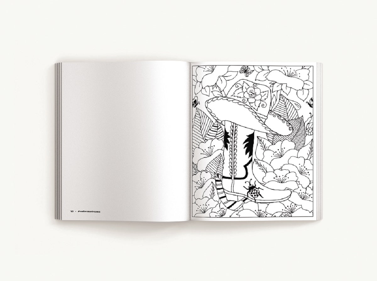 Color Me Texas: A Lone Star State Coloring Book