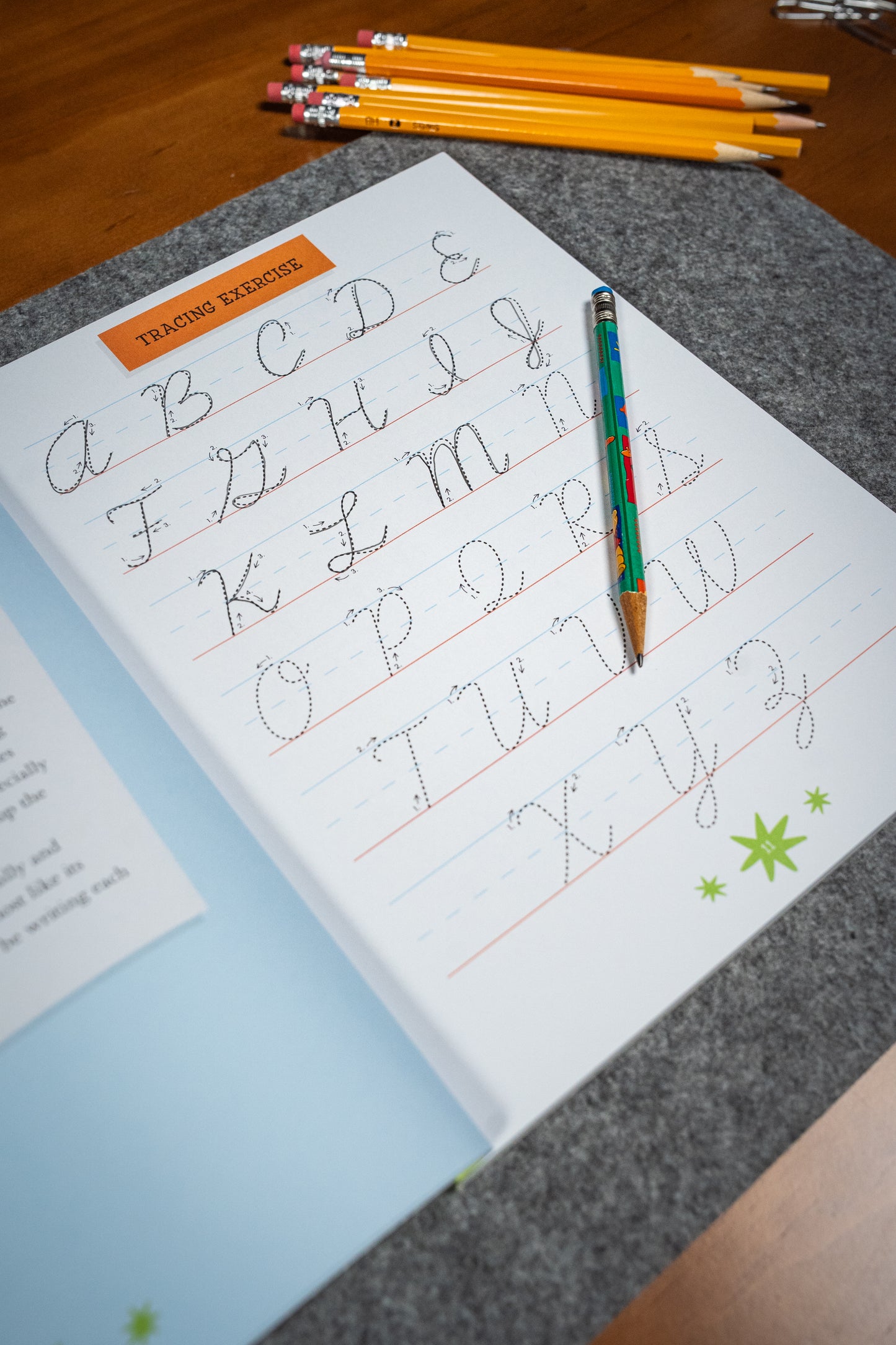 The Beginner's Cursive Handwriting Workbook: Learn to Write Cursive with Wacky Jokes & Puzzles