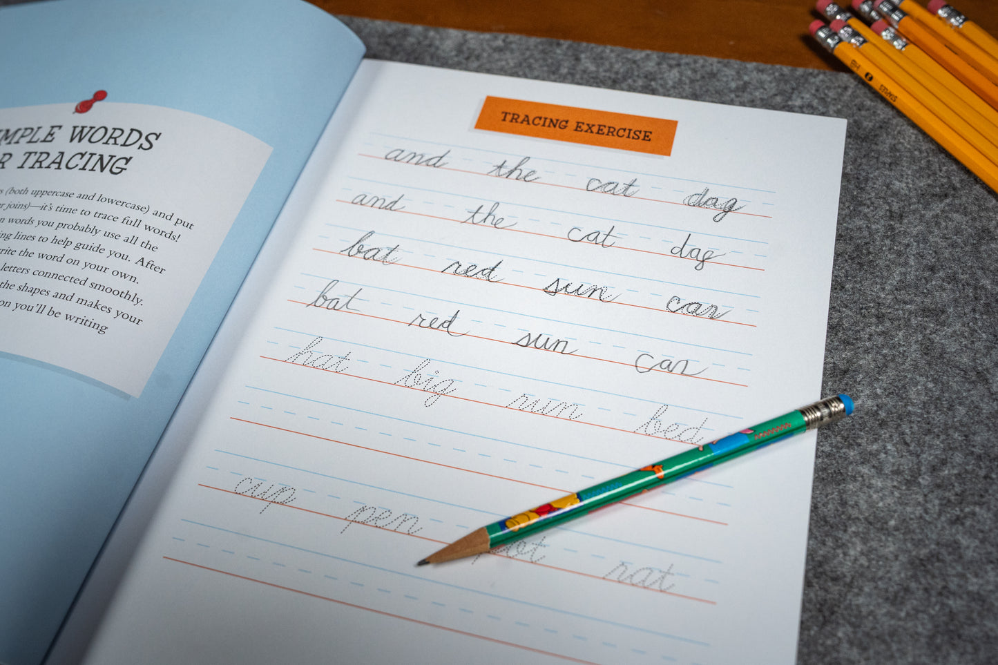 The Beginner's Cursive Handwriting Workbook: Learn to Write Cursive with Wacky Jokes & Puzzles