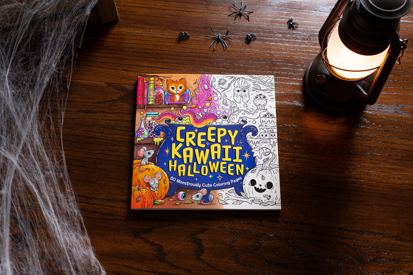 Creepy Kawaii Halloween: 50 Monstrously Cute Coloring Pages