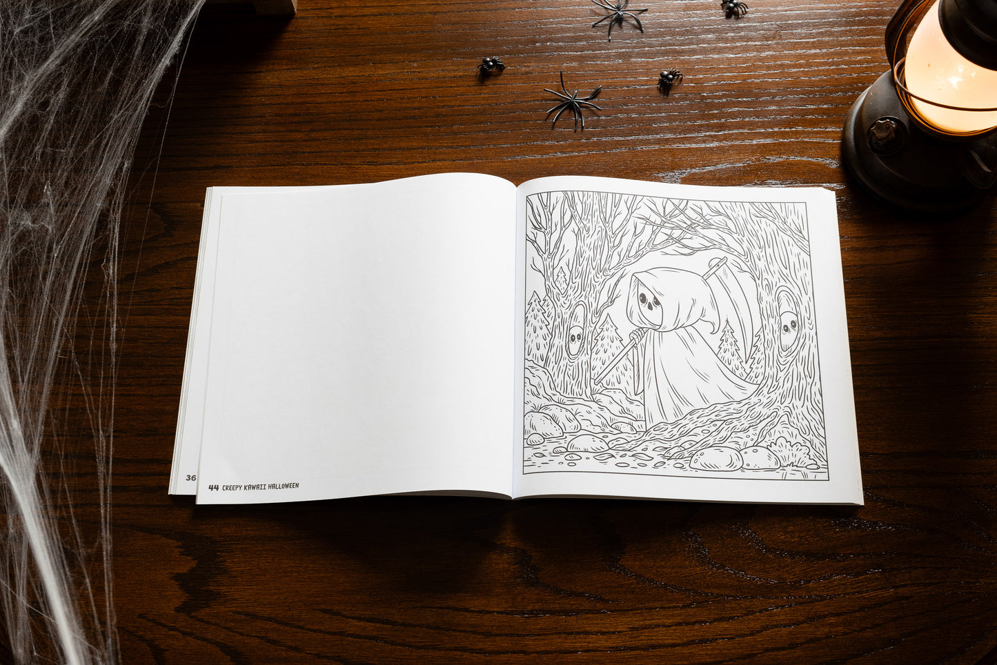 Creepy Kawaii Halloween: 50 Monstrously Cute Coloring Pages