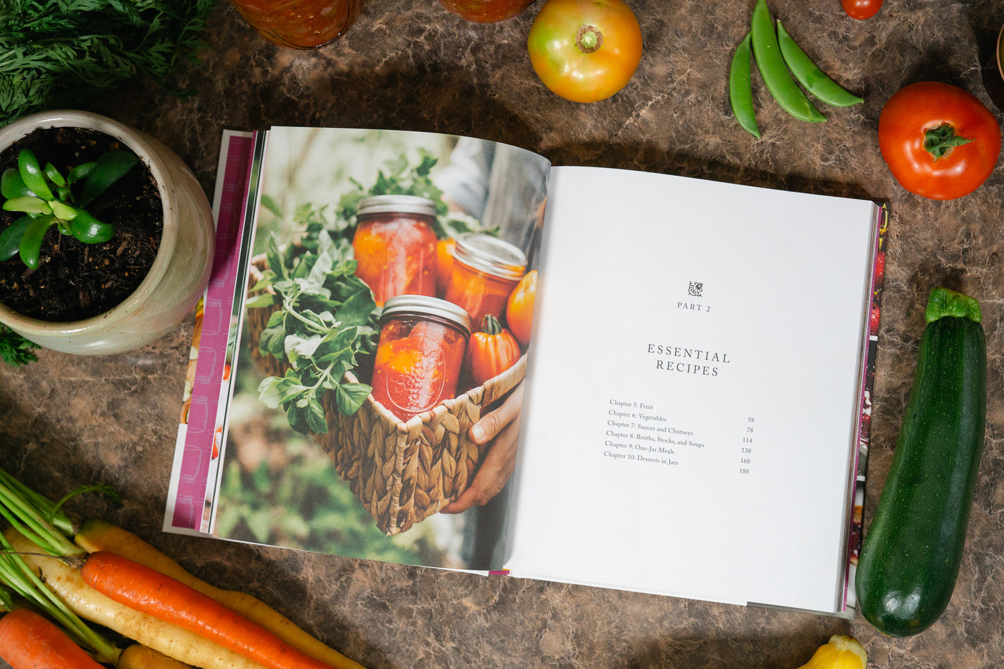 The Essential Canning Cookbook: Water Bath & Pressure Canning Recipes for Every Season