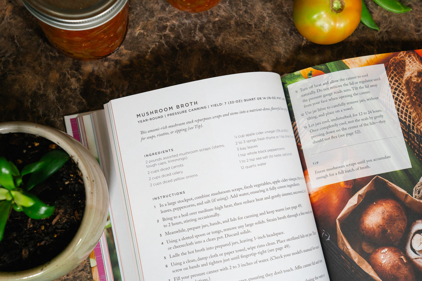 The Essential Canning Cookbook: Water Bath & Pressure Canning Recipes for Every Season