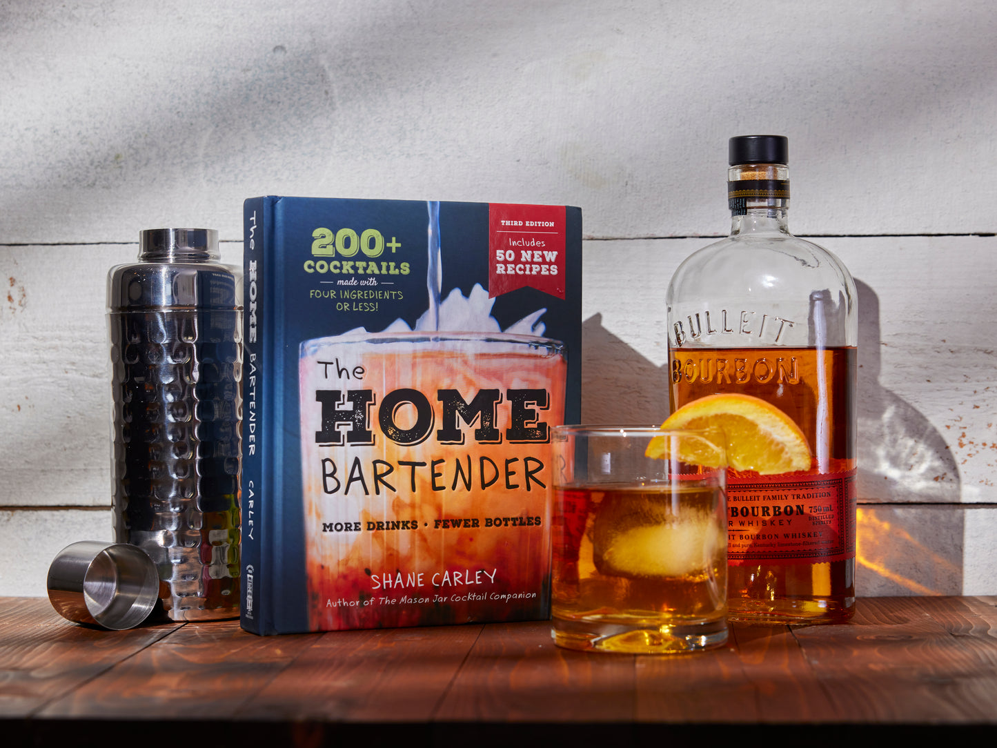 The Home Bartender: The Third Edition: 200+ Cocktails Made with Four Ingredients or Less