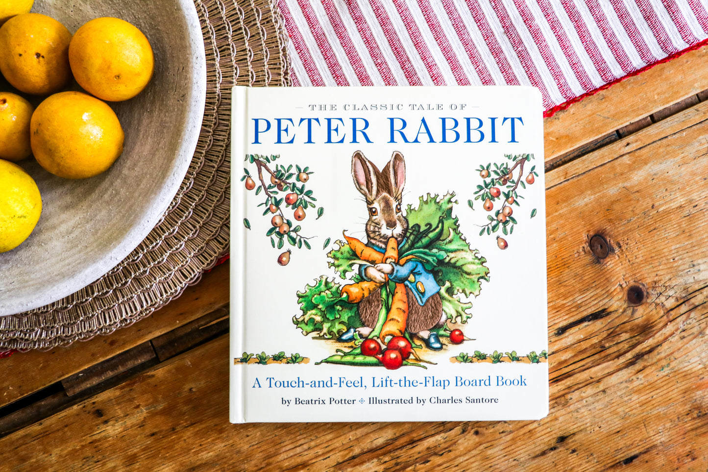 The Classic Tale of Peter Rabbit Touch and Feel Board Book: A Touch and Feel Lift the Flap Board Book