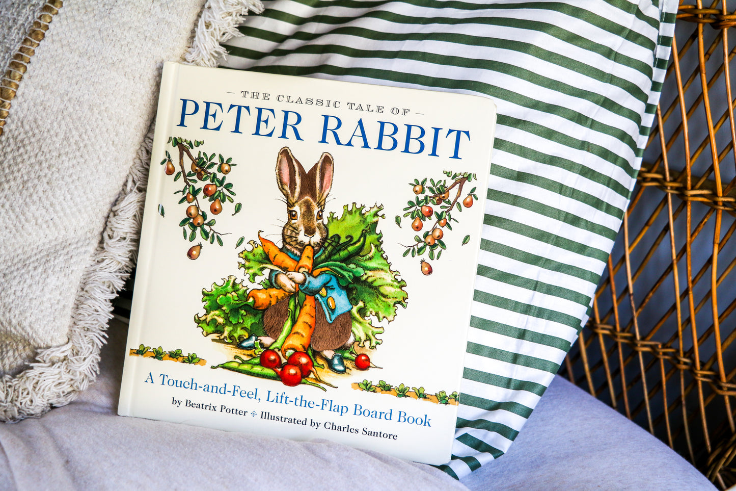The Classic Tale of Peter Rabbit Touch and Feel Board Book: A Touch and Feel Lift the Flap Board Book