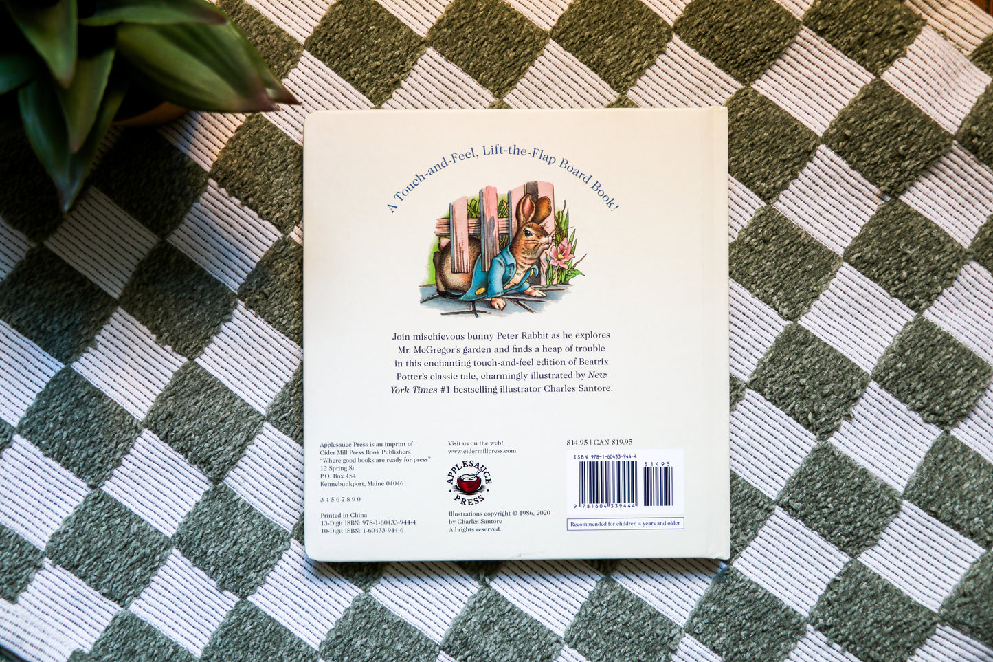 The Classic Tale of Peter Rabbit Touch and Feel Board Book: A Touch and Feel Lift the Flap Board Book
