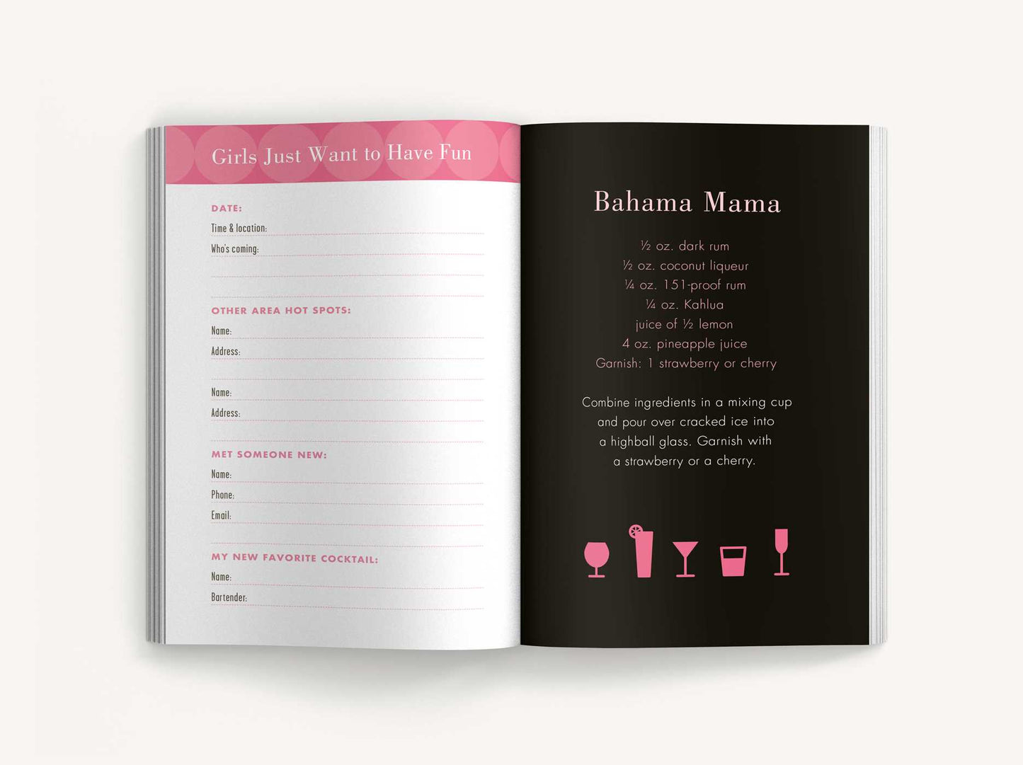 The Little Pink Book of Cocktails: The Perfect Ladies' Drinking Companion
