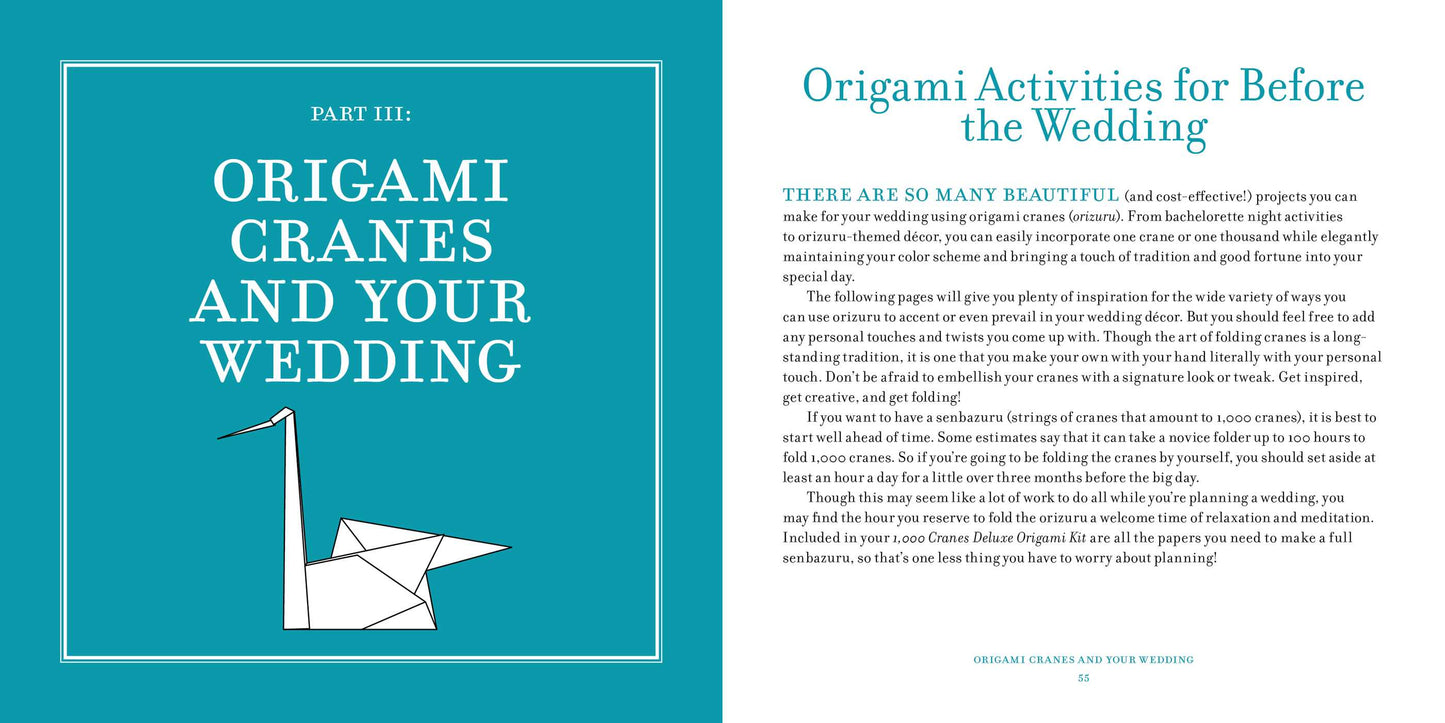 Wedding Origami: The Ancient Tradition for Love and Celebrations