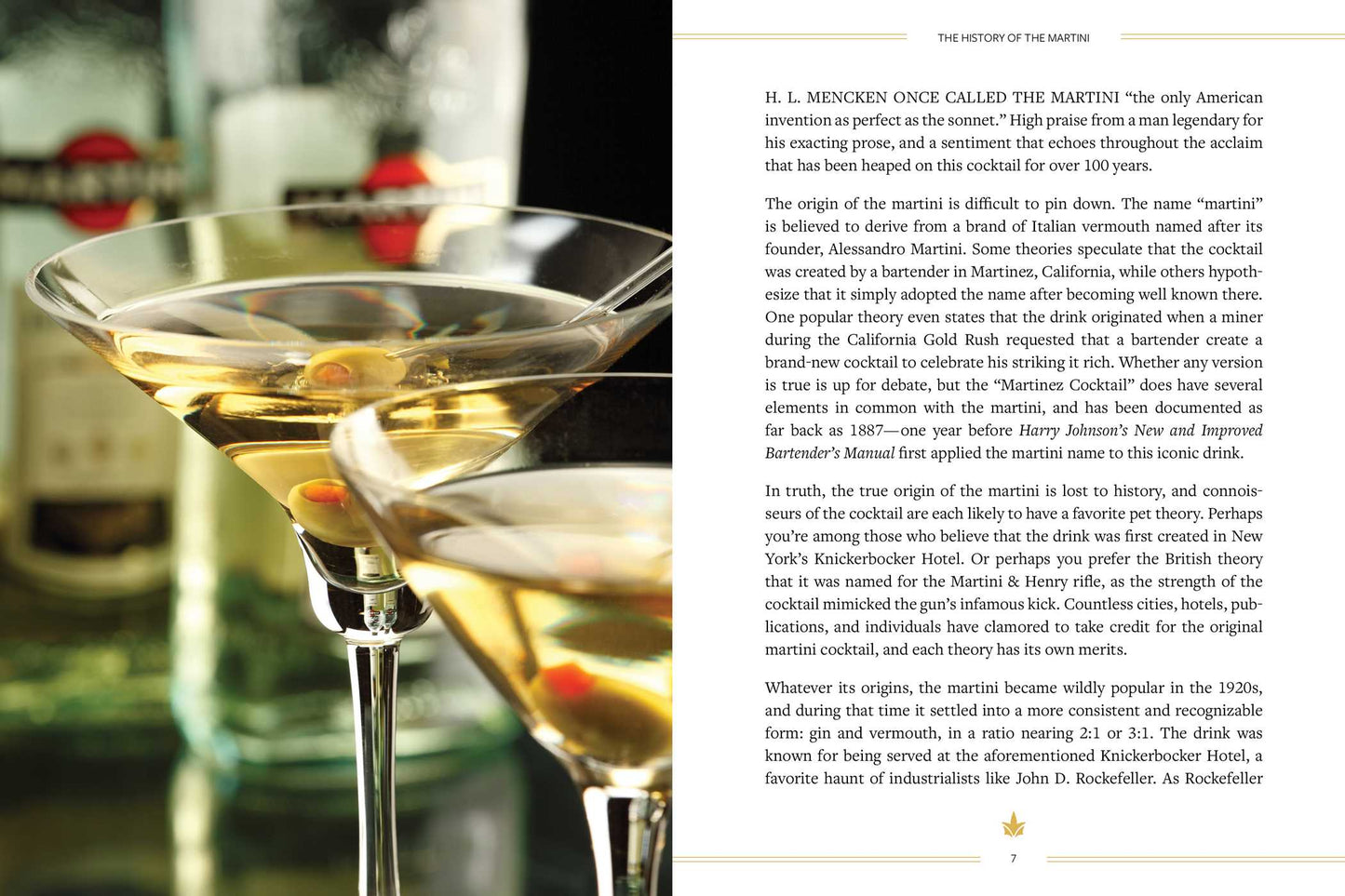 The Martini Field Guide: Martini Culture for the Cocktail Renaissance