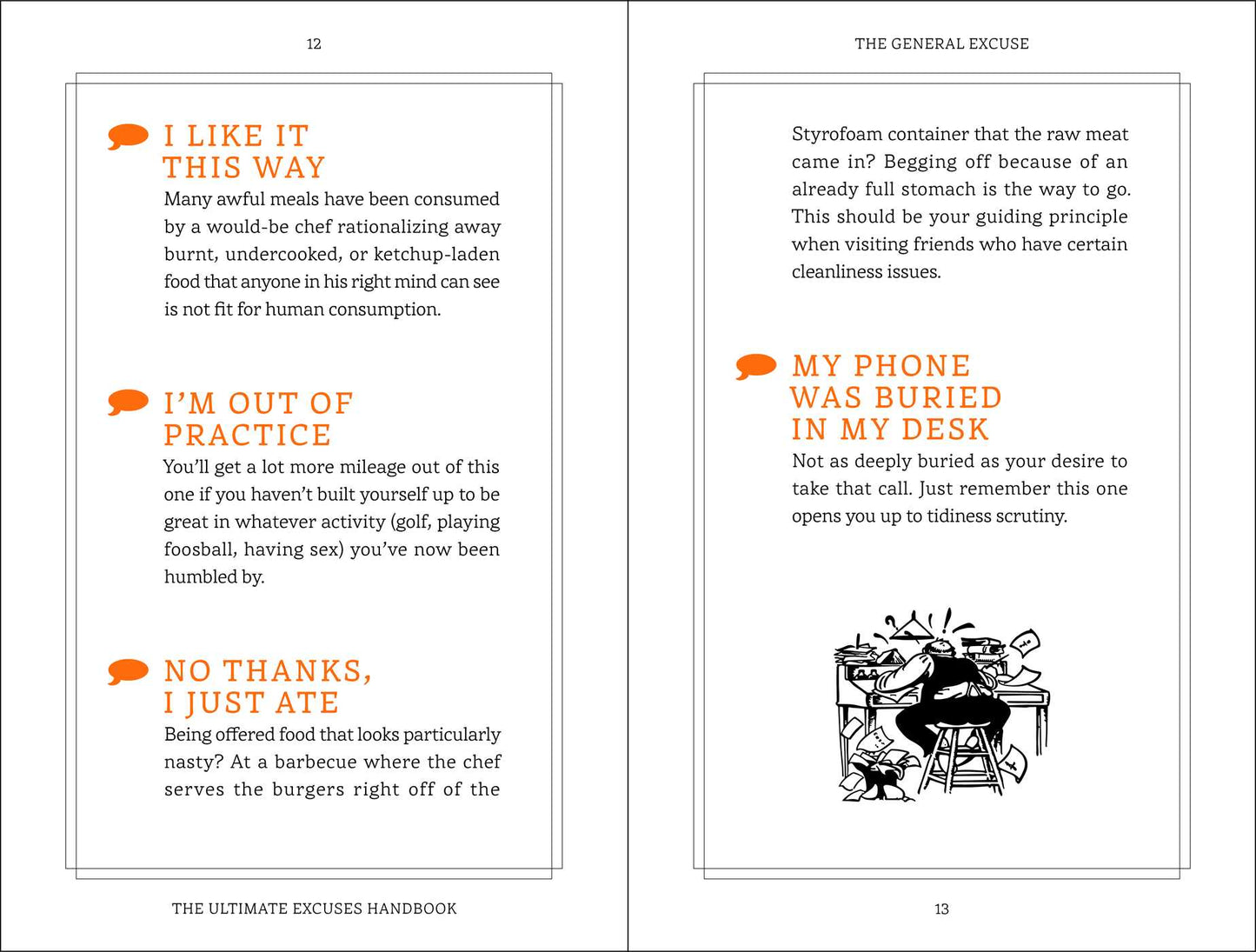 The Ultimate Excuses Handbook: Know How To Say No