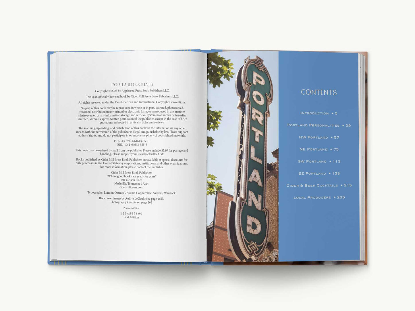 Portland Cocktails: An Elegant Collection of Over 100 Recipes Inspired by the City of Roses