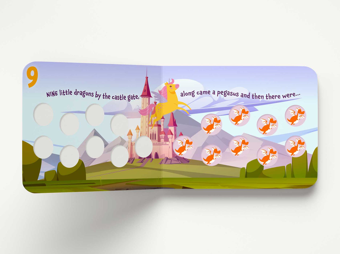 Ten Little Dragons: A Counting Storybook