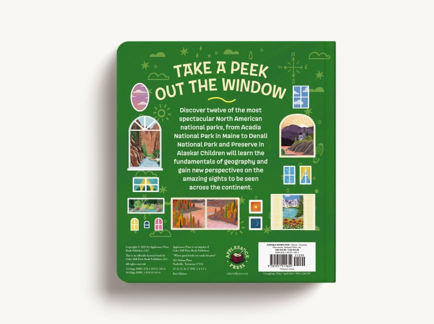 Windows to the National Parks: A Lift-the-Flap Board Book of North