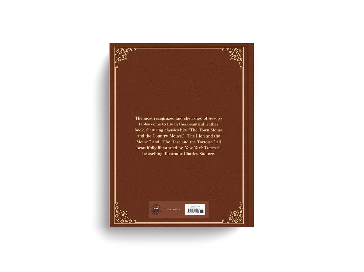 Aesop’s Fables: The Collectible Leather Edition: The Classic Edition by acclaimed illustrator, Charles Santore