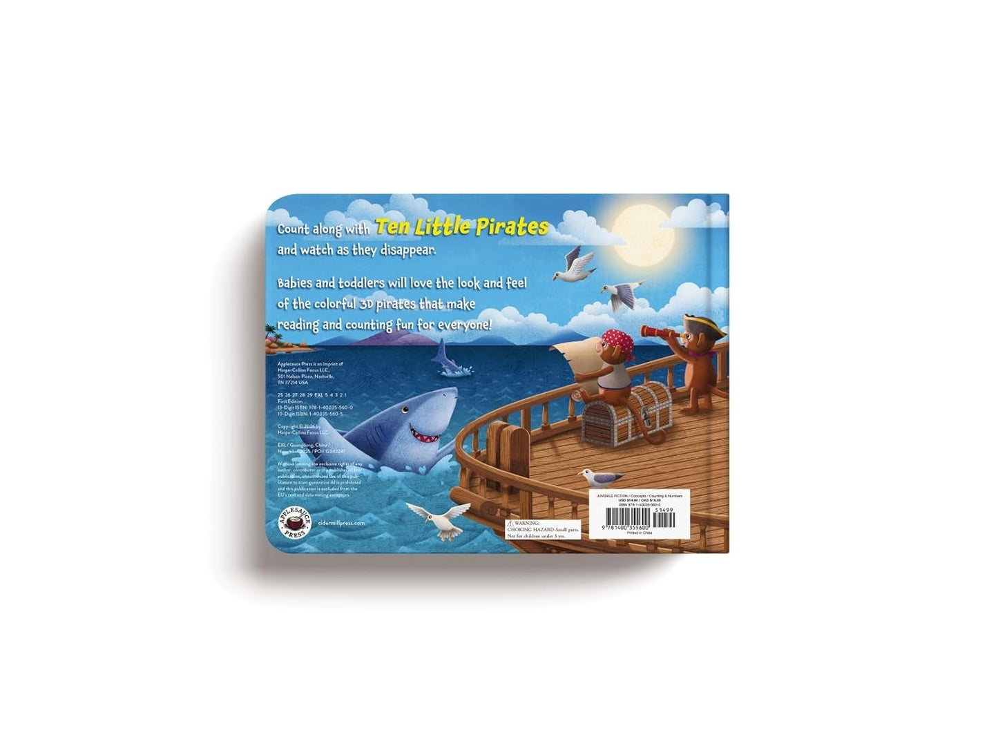 Ten Little Pirates: A Counting Storybook