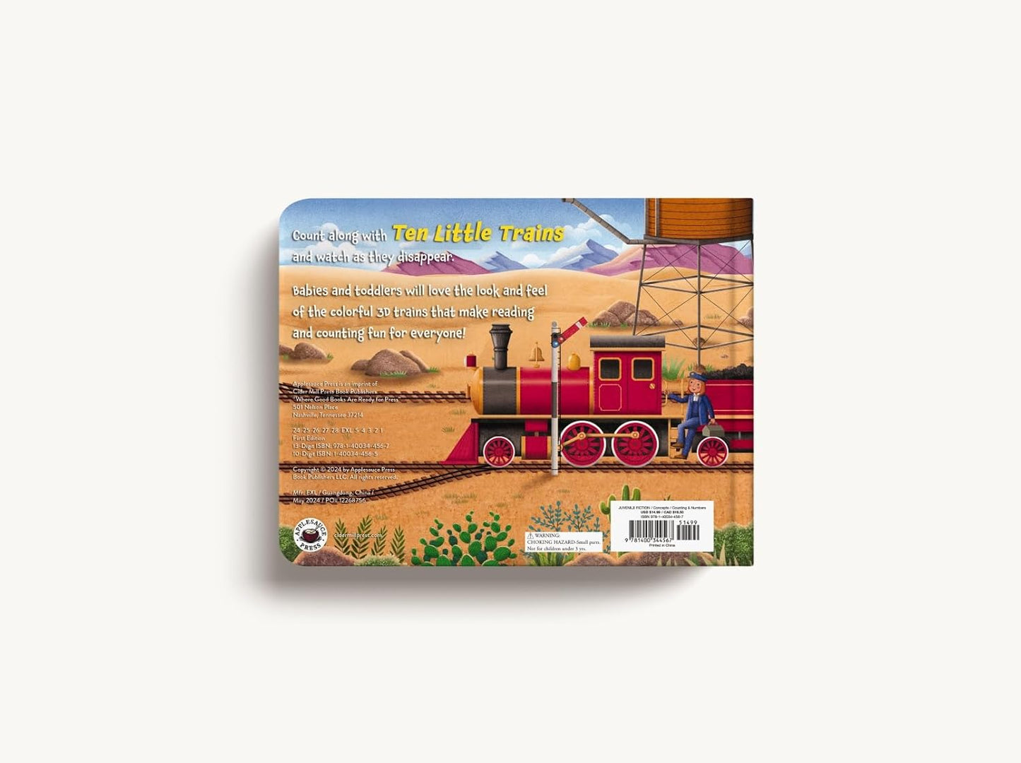 Ten Little Trains: A Counting Storybook