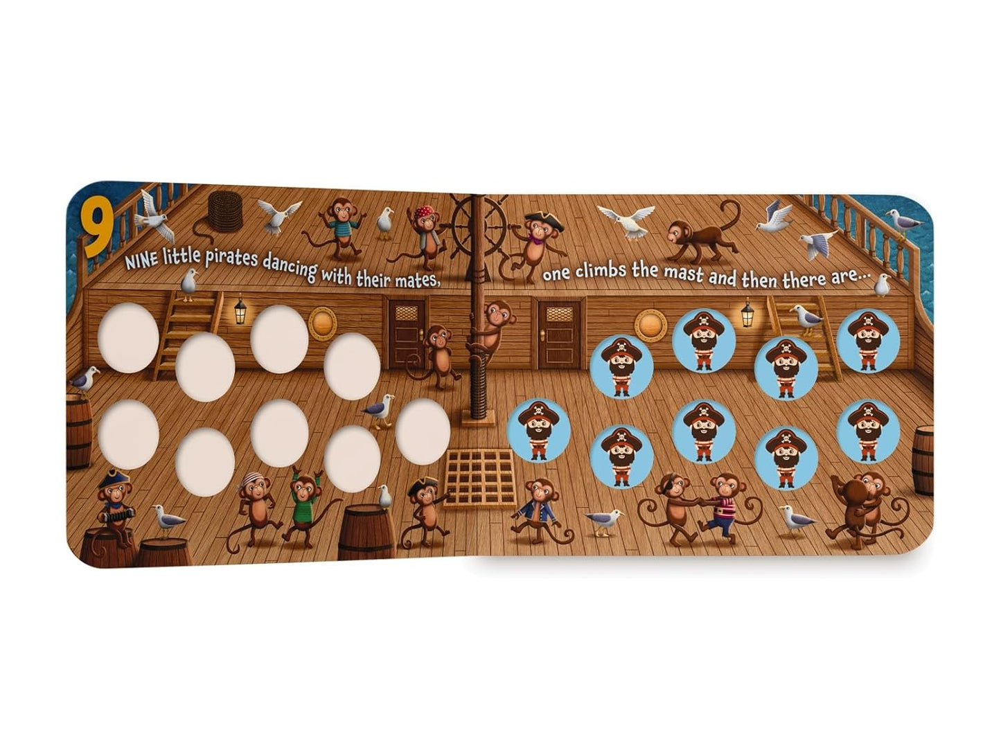 Ten Little Pirates: A Counting Storybook