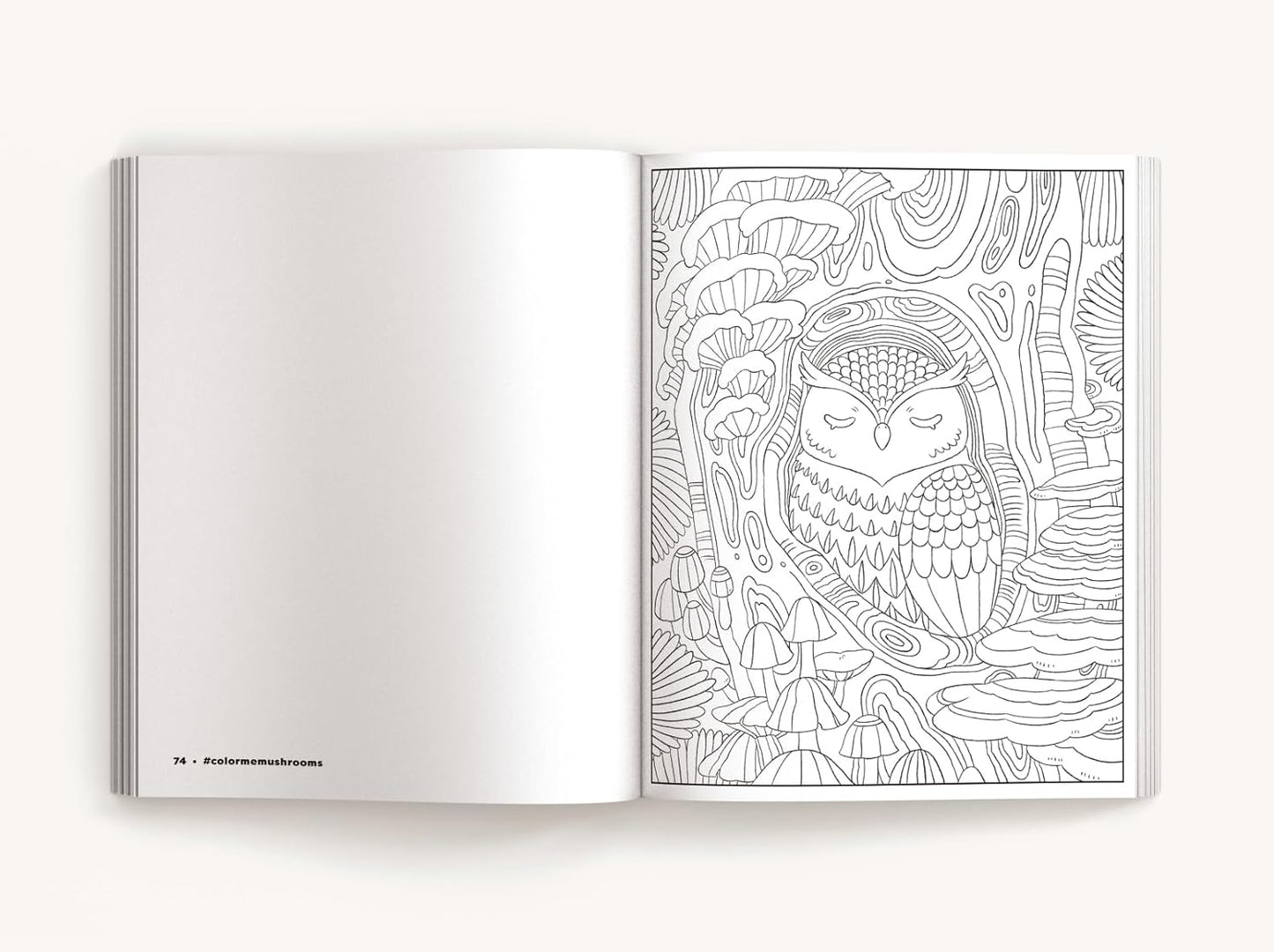 Color Me Mushrooms: A Funky Fungi Coloring Book