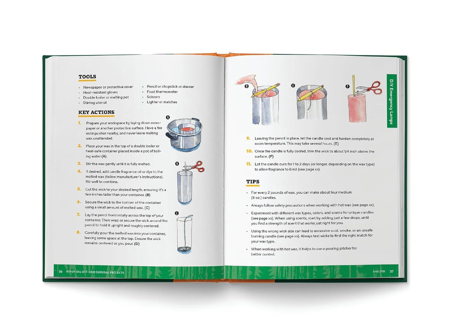 Essential Off-Grid Survival Projects: 50 Life-saving Solutions for Shelter, Water, Food, and Safety
