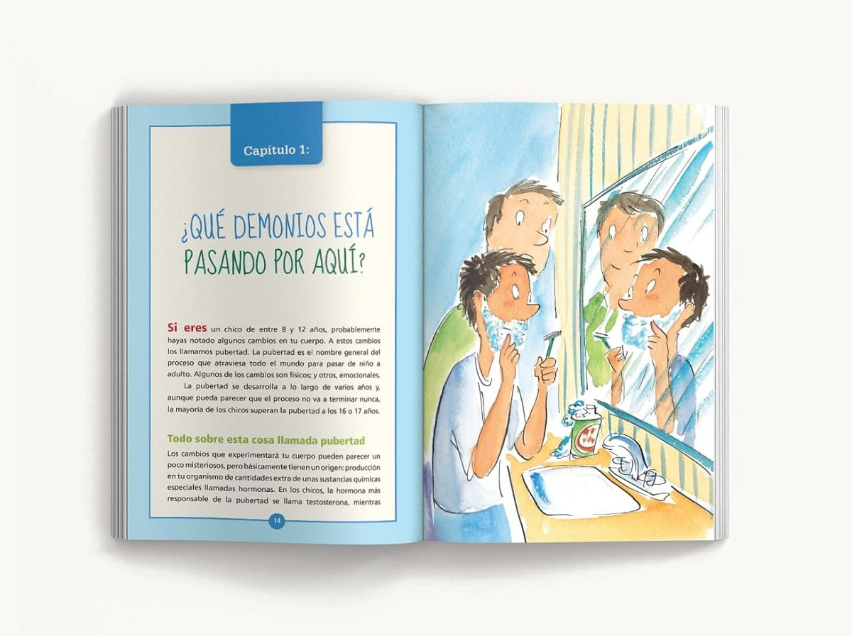 El libro de los chicos: Todo lo que necesitas saber para tener un ¡tú! sano y feliz