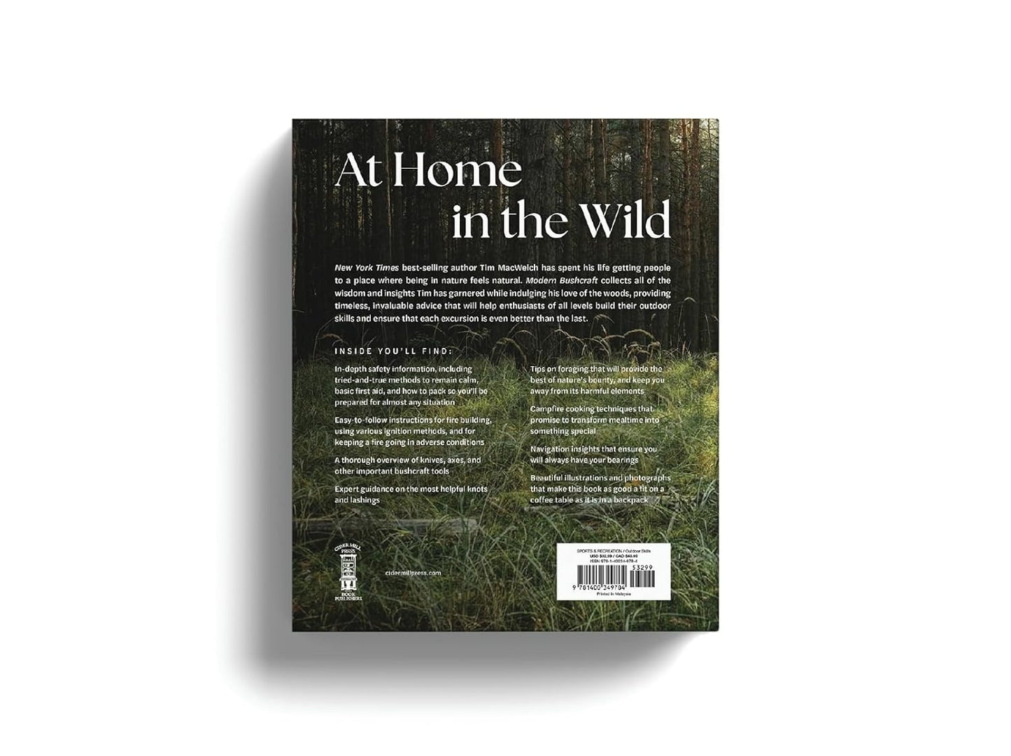 Modern Bushcraft: The Complete Guide to Outdoor Survival, Shelter, Firecraft, Foraging, and More