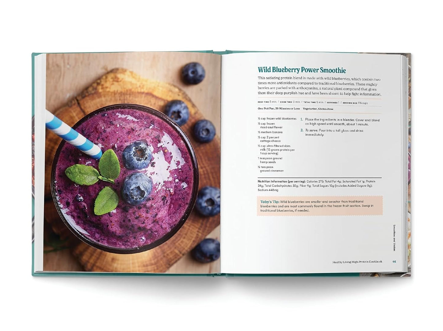 Healthy Living High-Protein Cookbook: 85 Recipes and Meal Plans to Build Muscle, Balance Metabolism, and Thrive at Any Age