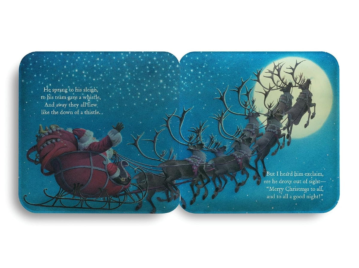 The Night Before Christmas Bath Book: Foamies