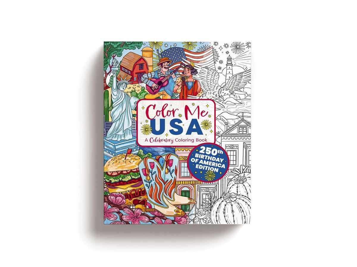 Color Me USA: A Celebratory Coloring Book – Cider Mill Press