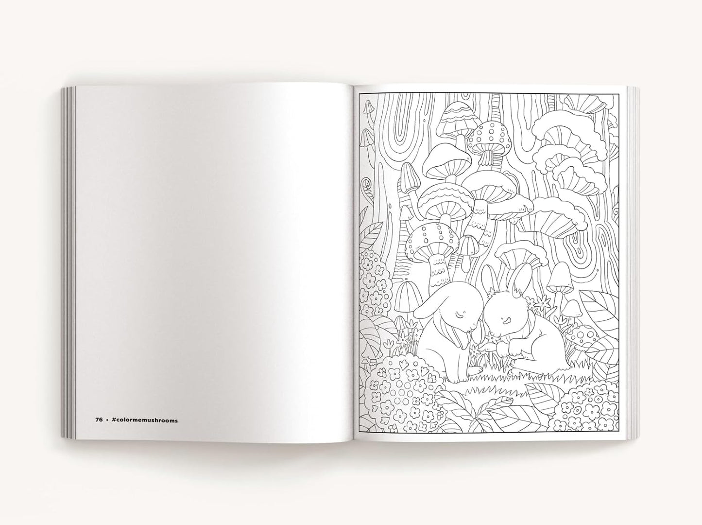 Color Me Mushrooms: A Funky Fungi Coloring Book