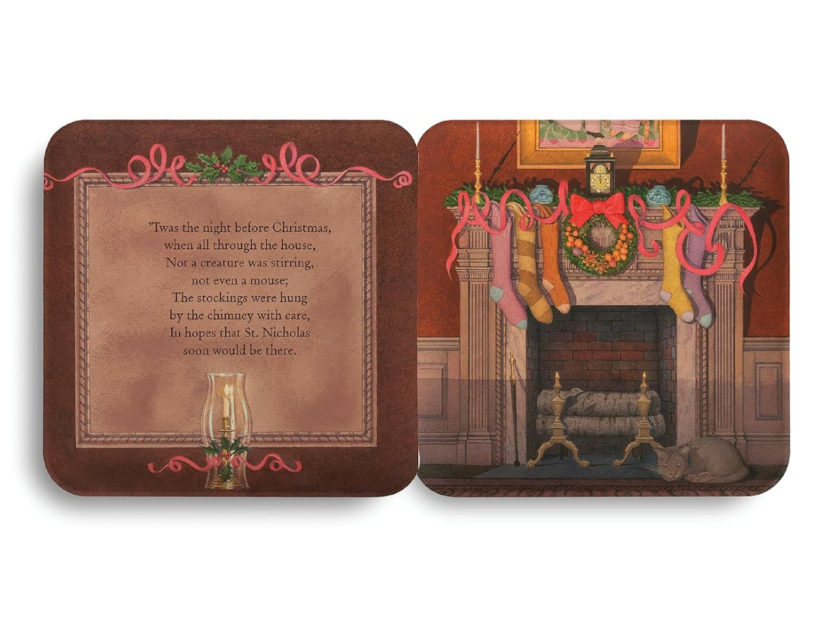 The Night Before Christmas Bath Book: Foamies