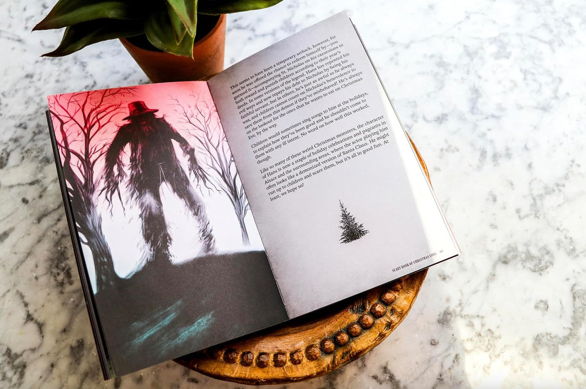 The Scary Book of Christmas Lore Deluxe Edition: 50 Terrifying Yuletide Tales from Around the World