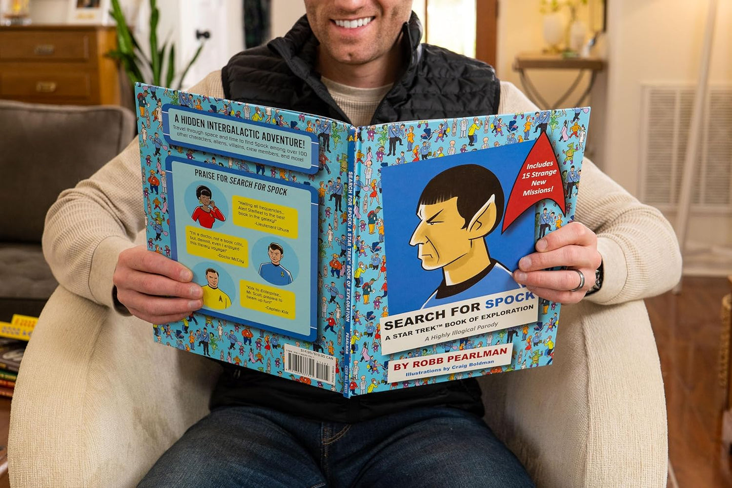 Search for Spock: A Star Trek Book of Exploration: A Highly Illogical Search and Find Parody
